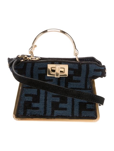 fendi nano peekaboo|Women's Nano Peekaboo bag .